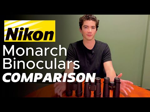 Видео: Сравнение биноклей Nikon Monarch