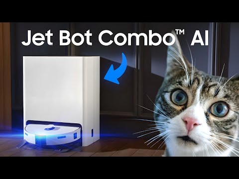 Видео: Samsung Jet Bot Combo AI - дуже розумний пилосос.