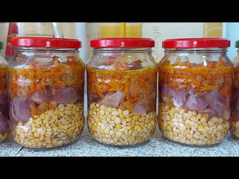Видео: БЕЗУМНО ВКУСНАЯ Гороховая каша со свининой в автоклаве.