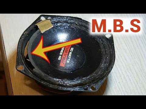 Видео: Как отремонтировать динамик. Страшный ремнот) Рассыпавшийся подвес