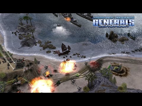 Видео: Играем в Generals Zero Hour и Counter Strike Source