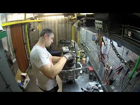 Видео: переборка 5ти ступенчатой КПП газ 3309,  3307, Валдай с разговорами ( timelapse).