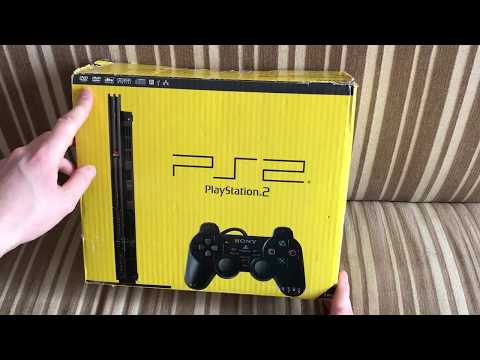 Видео: Sony PS 2 Slim.Распаковка полной комплектации (как с магазина)+вертикальная подставка FF 12