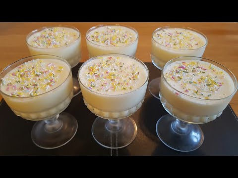 Видео: Мусс из консервированных ананасов.Быстрый десерт#десертсананасом#мусс