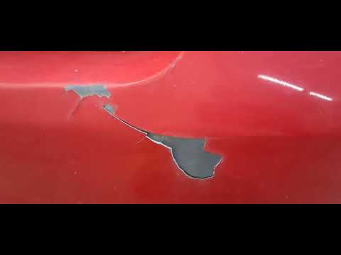 Видео: Saab 9.3 отслоение лака, под полный покрас!!!