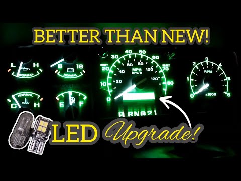 Видео: Замена лампочек в панели приборов OBS Ford F150 и установка светодиодов!