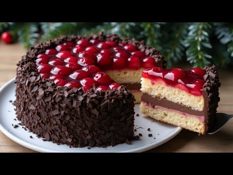 Видео: 🎄🎂Самый удивительный новогодний торт! Торт готовится за 15 минут. Вкусный рецепт для всей семьи.