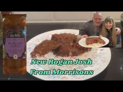 Видео: Пробуем НОВЫЙ соус карри Роган Джош от Morrisons