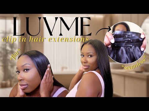 Видео: 10-минутный образ с пришиванием?!?! | Накладные волосы на заколках Luvme