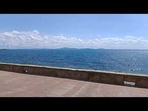 Видео: Болгария . Сезон 2025. Поморие