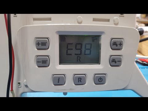 Видео: Ошибка Е98 Бакси Экофор (типовые проблемы) ремонт