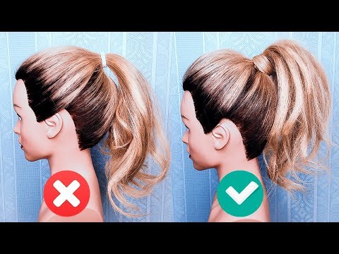 Видео: КАК сделать ОБЪЕМНЫЙ ХВОСТ БЕЗ НАЧЕСА??? ПРИЧЕСКА на каждый день. 5 Minute Ponytail Routine