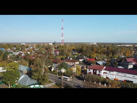 Видео: Полёт к Ивановской телевышке и не только. 4к.