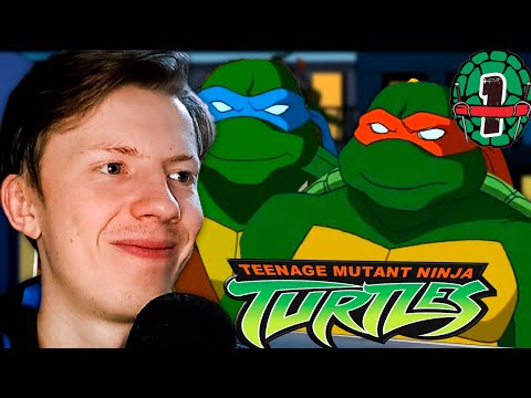 Видео: Черепашки-ниндзя (2003) ¦ 1 сезон 1 серия ¦ Реакция - ностальгия на мульт