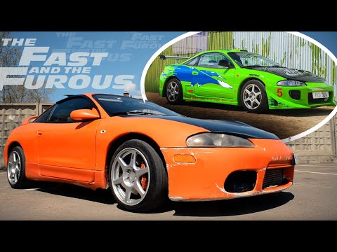 Видео: Тачка ПОЛА УОКЕРА! КАК в фильме ФОРСАЖ! Mitsubishi ECLIPSE 2G ТУРБО