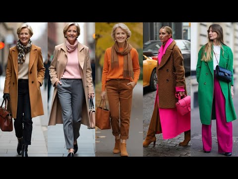 Видео: Натуральные женщины старше 50 60 70 лет / зимняя мода 2025