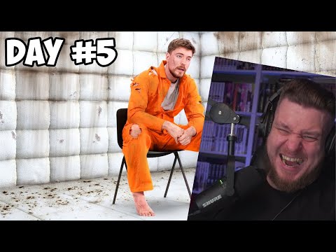 Видео: Я Провел 7 Дней в Одиночной Камере | РЕАКЦИЯ НА MrBeast