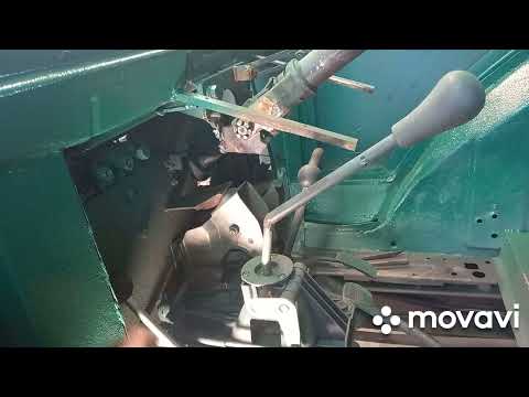 Видео: Первый выезд самодельного трактора с передним в/м за пределы двора, мини тест...