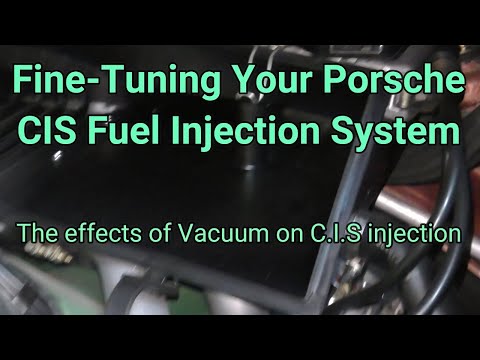 Видео: Как настроить систему впрыска топлива Porsche CIS