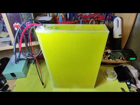 Видео: Аккумулятор для электровелосипеда / аккумулятор для инвертора. 48В 100Ач. Smart  контроллер 120А