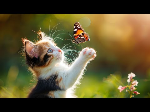 Видео: 12 часов снимающей стресс музыки для кошек 🐱 Кошки любят снег и вас, любимая музыка кошек