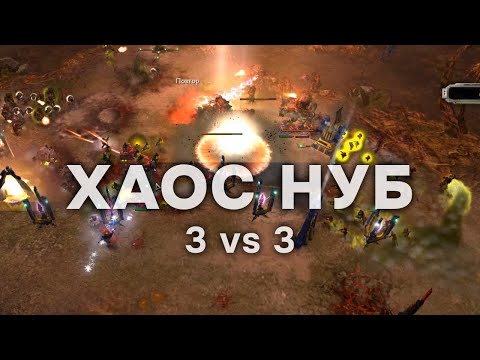 Видео: Очень скиловый эльдар и нуб хаос ► Dawn of War - Soulstorm