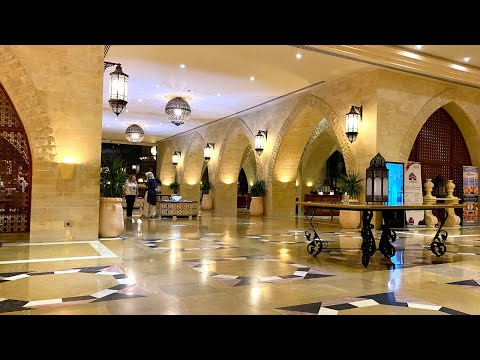 Видео: Так выглядит курорт Grand Waterworld Makadi ночью