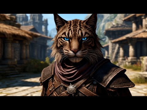 Видео: Хвостато-шерстистый гражданин | Oblivion Remastered