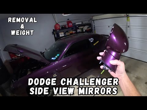 Видео: Как снять боковые зеркала с Dodge Challenger