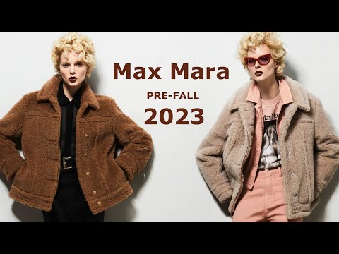 Видео: Max Mara Pre-Fall 2023 Мода в Милане Осень Зима 2024 / Одежда, сумки и аксессуары