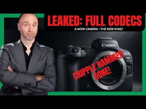 Видео: Форматы видеозаписи Canon R63