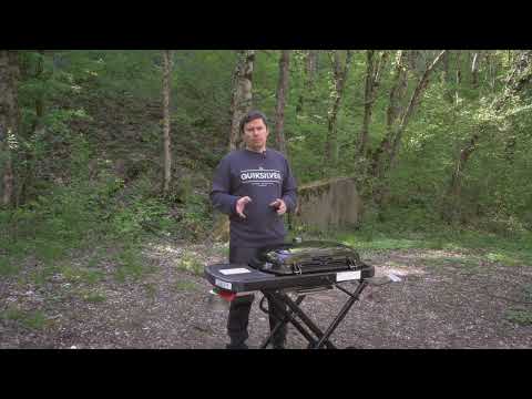 Видео: Weber Traveler,  обзор,первый запуск, расход газа.