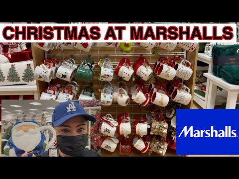 Видео: Рождество уже в Marshalls // Рождественская прогулка по магазину Marshalls