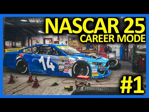 Видео: Режим карьеры NASCAR 25: создание нашей команды NASCAR!! (NASCAR 25 Часть 1)