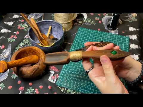 Видео: ЛОЖКА ЧЕРНУШКА моя новая Магическая помощница. Масло и обжиг для дерева.