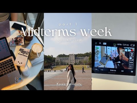 Видео: STUDY VLOG pt1: Промежуточные экзамены в Корее | Korea University Midterms Week, Jimin's Bday Events
