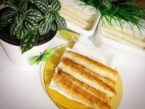 Видео: ТУРЕЦКИЕ СИГАРА-БОРЕК .  Sigara börek - турецкая кухня