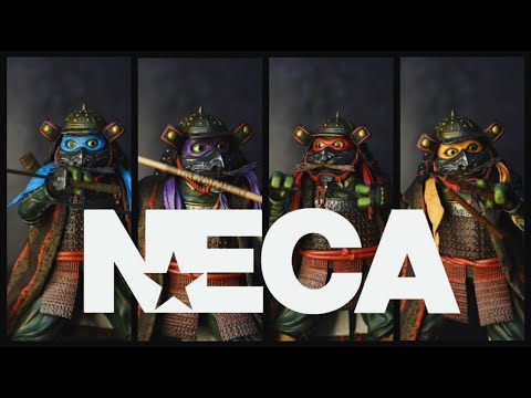 Видео: Черепашки ниндзя: TMNT III/ TMNT: Teenage mutant ninja turtles III/ Обзор фигурок Neca