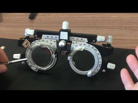 Видео: Осевая и силовая проба (Подбор астигматизма)