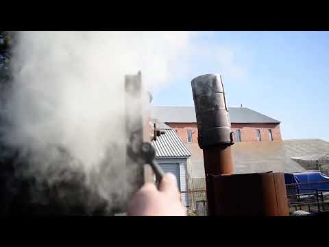 Видео: пиролизная мусоросжигательная печь