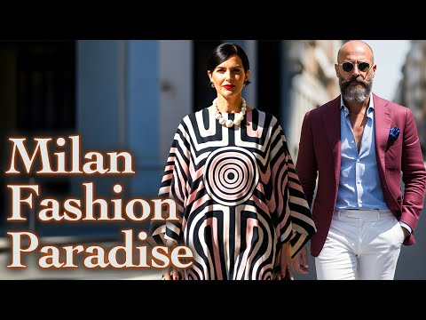 Видео: Как люди одеваются на Milan Fashion Week 2025. Осенние образы и новые тренды