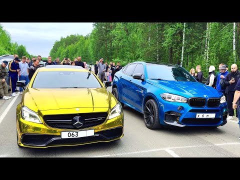 Видео: ЗОЛОТОЙ БАНАН AMG CLS 63 vs BMW X6M vs BMW M550 vs AUDI A8 st.2 + BMW 340 vs Audi A3 + Mercedes E400