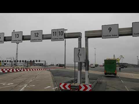 Видео: Заезд на паром от и до. Часть1