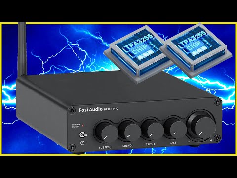 Видео: Fosi Audio BT30D Pro обзор, тест звука с полочной акустикой и сабвуфером