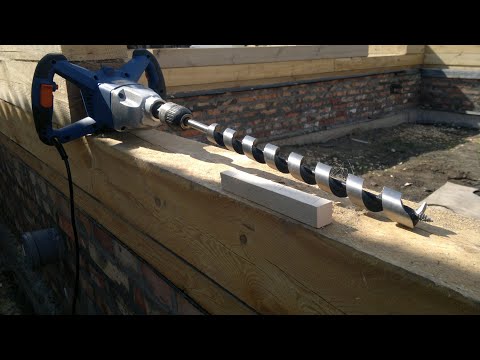 Видео: Нагеля (шканты). Крепление бруса.Dowel (the dowel). Fixing the bar.