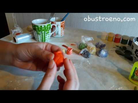 Видео: РОЗЫ ИЗ СОЛЕНОГО ТЕСТА для начинающих