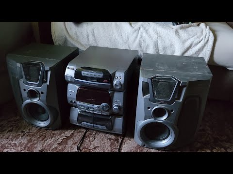 Видео: Музыкальный центр Panasonic sc-ak50 с помойки - обзор состояния