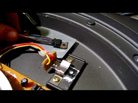 Видео: как заменить подсветку на Technics SL MK2 часть 4