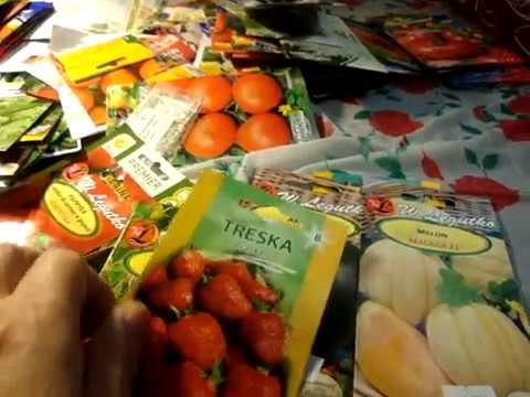 Видео: Огород для души Семена  на 2018год