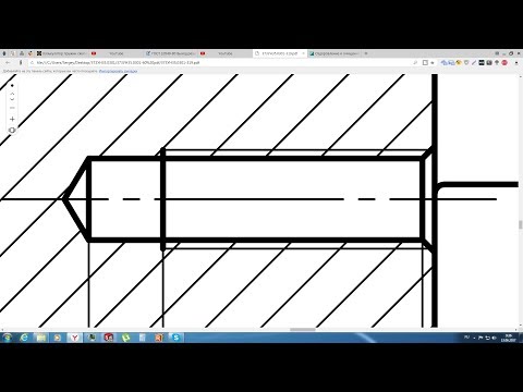 Видео: Solidworks. Урок 20.1 Простановка РЕЗЬБЫ по ГОСТ ЕСКД - создание чертежа